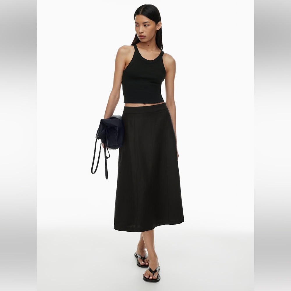 Aritzia Merit Linen Skirt